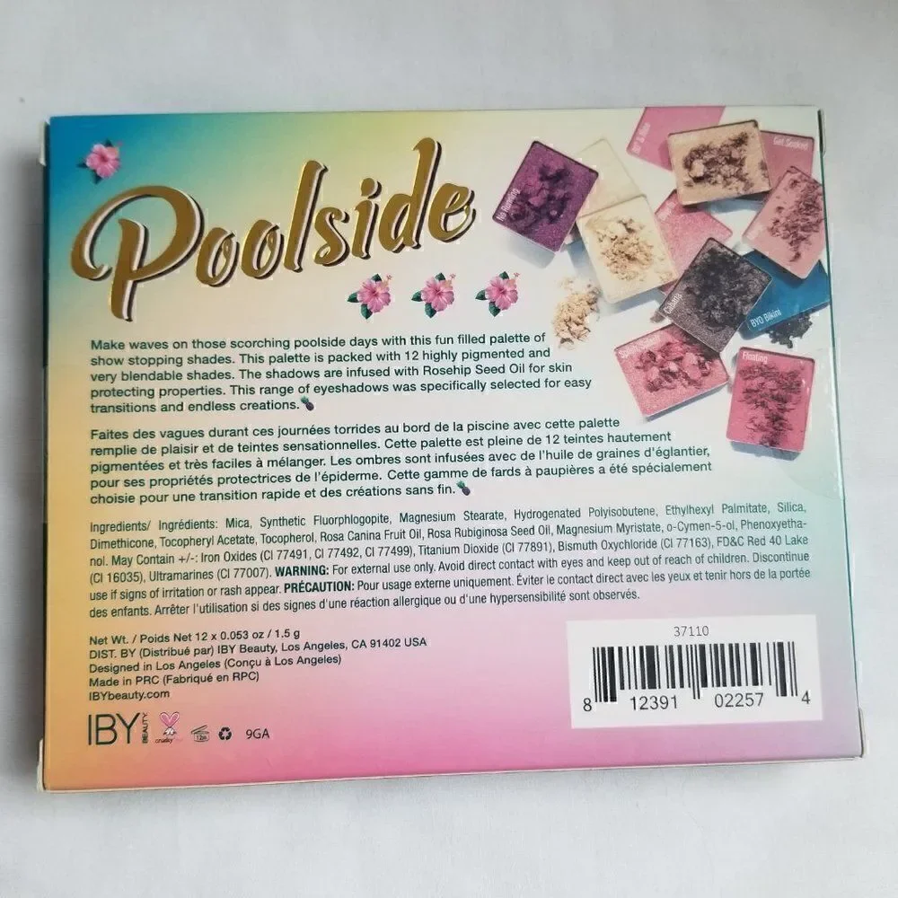 IBY Beauty Poolside Eyeshadow Palette